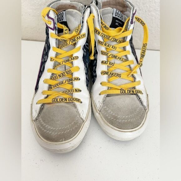 GGDB Golden Goose Deluxe Brand slide high top sneakers with star size 37 - Picture 13 of 17